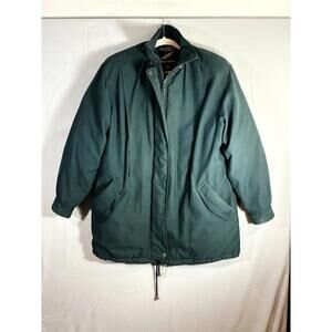 Bromley Sport Vtg 90s Green Real Down Coat MensL/WomensXL Gorpcore/Outdoor *Read